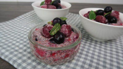 Chia pudding recept