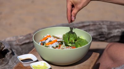 Sushi salade video