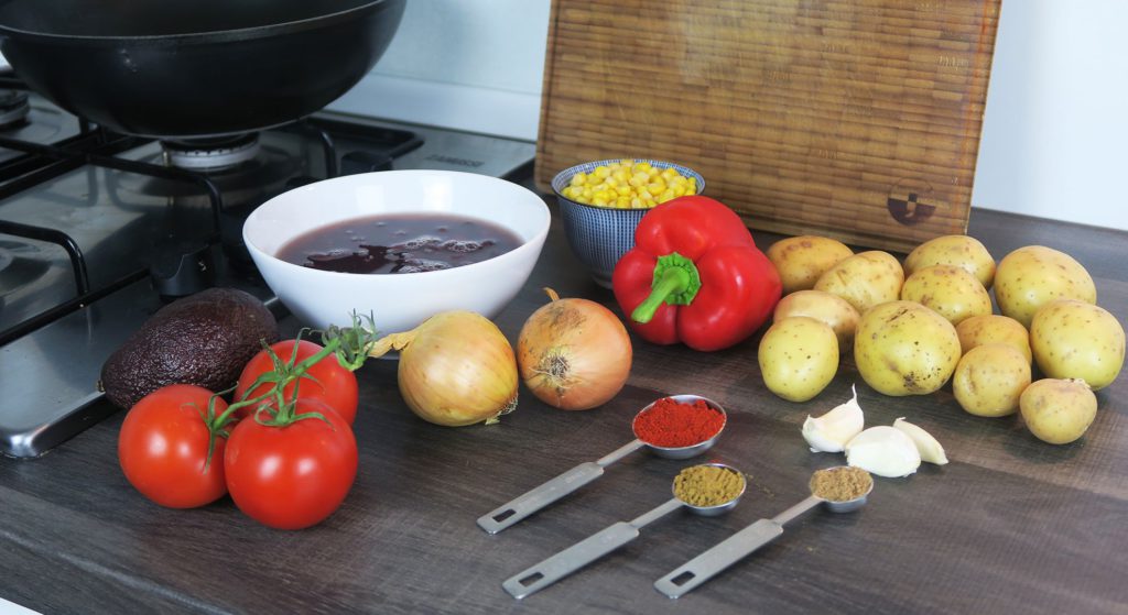 Mexicaanse groentemix ingrediënten