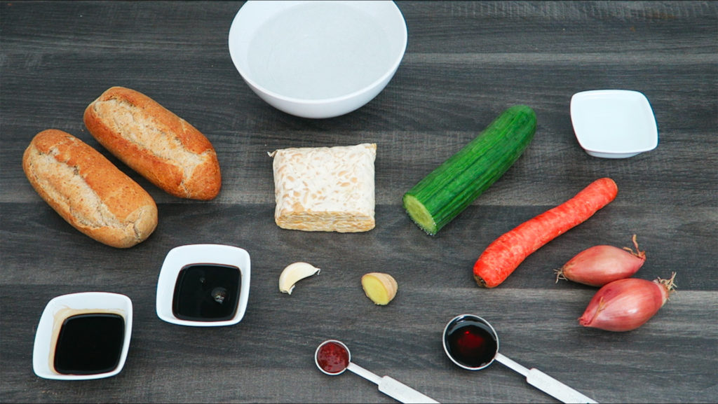 Broodje tempeh ingrediënten