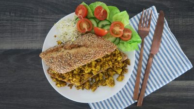 Scrambled tofu recept