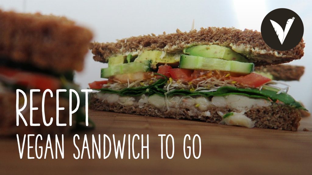 Video Vegan sandwich
