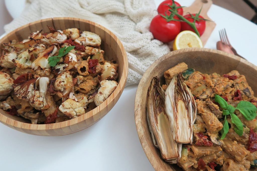 Pasta met romige cashewnotensaus