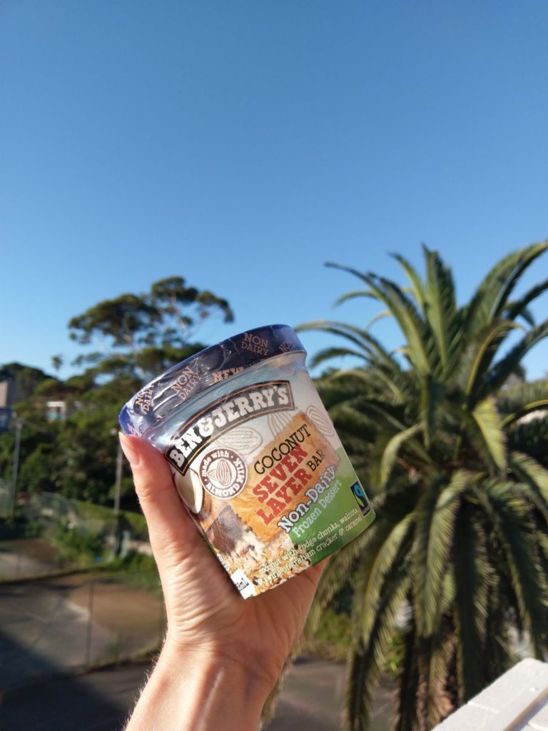 vegan in Sydney (Ben & Jerry)