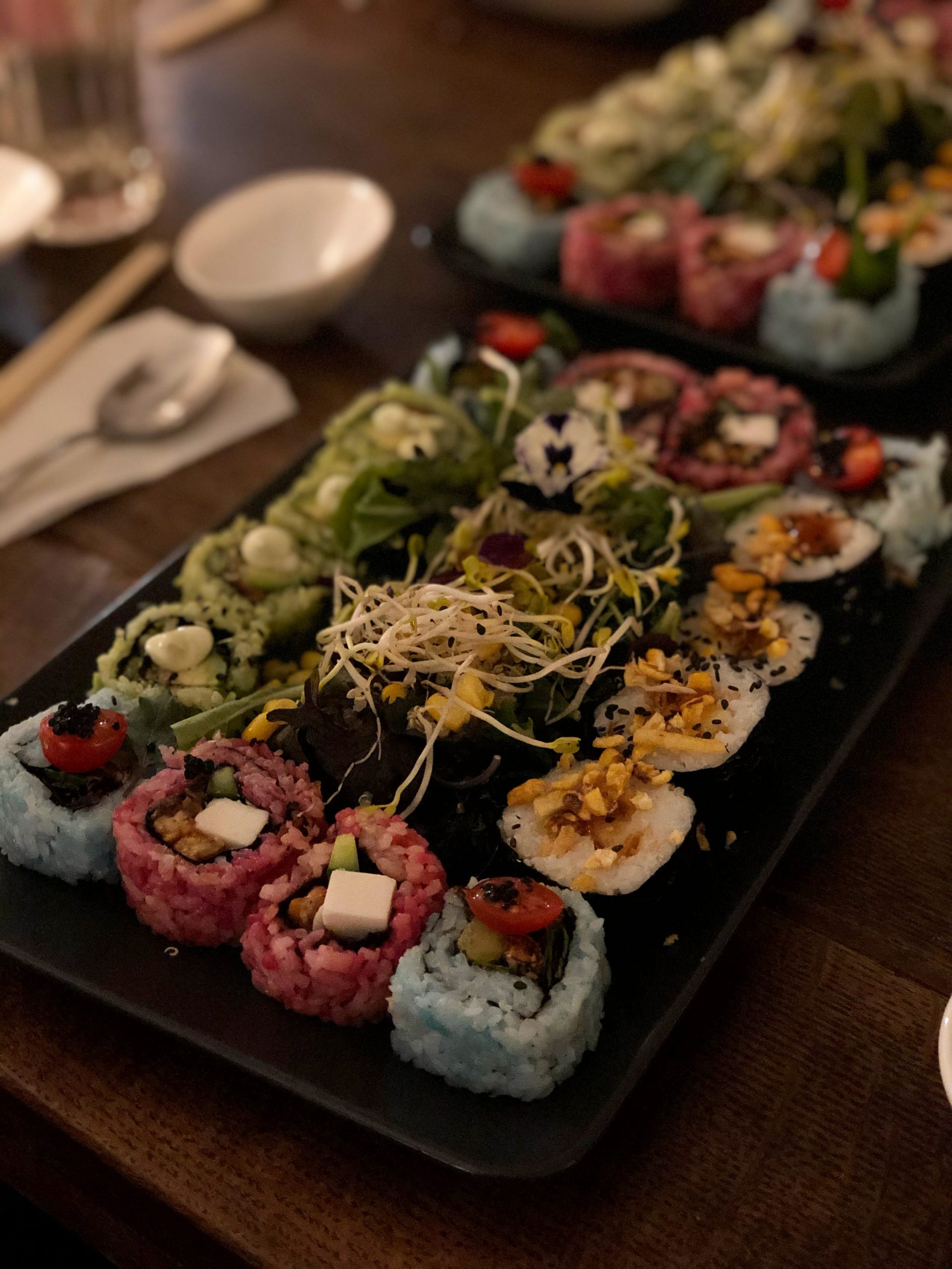 Vegan sushi in Amsterdam