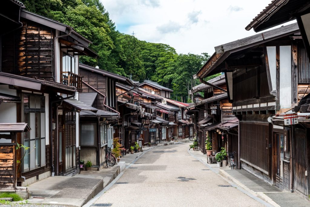 Traditioneel Japans Dorp