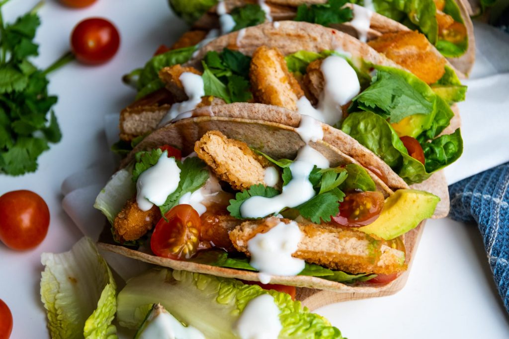 Vegan kip taco's recept