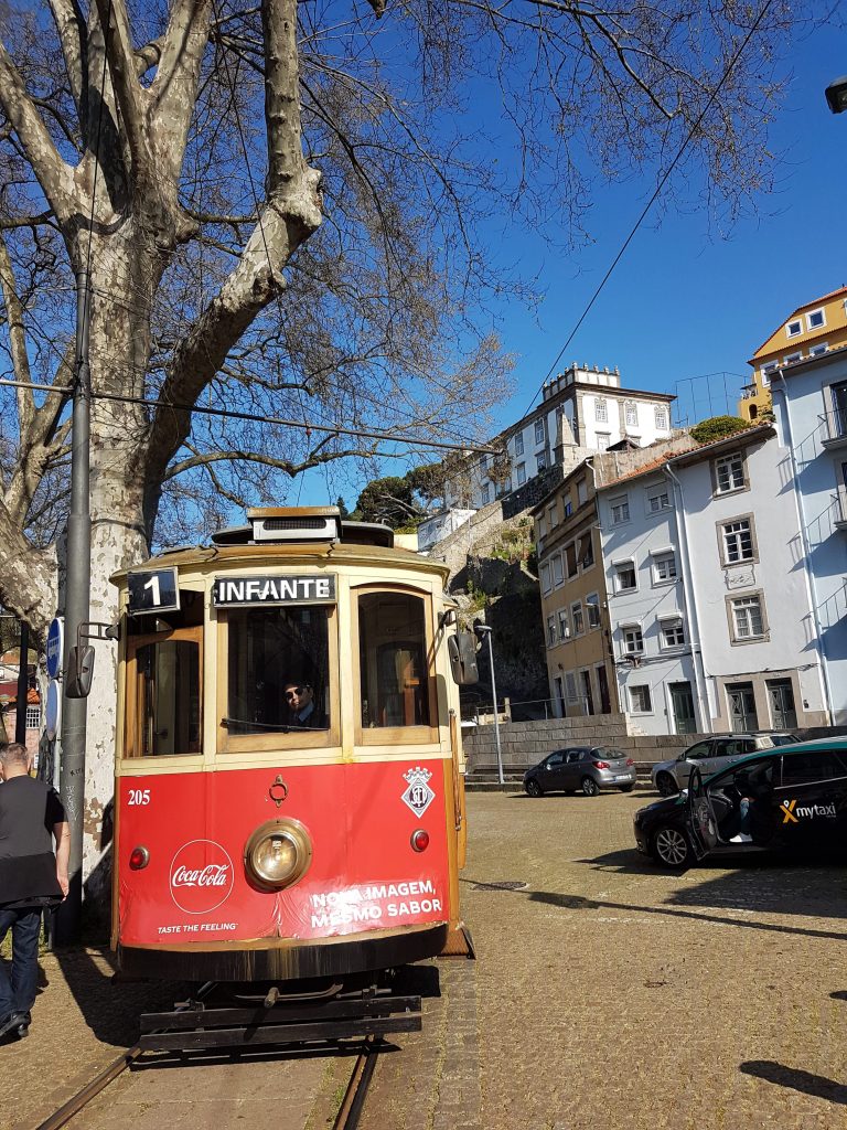 Tram in Porto