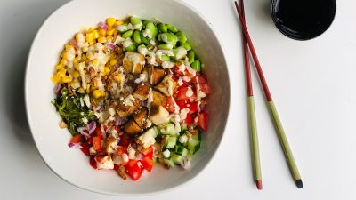 Vegan poké bowl