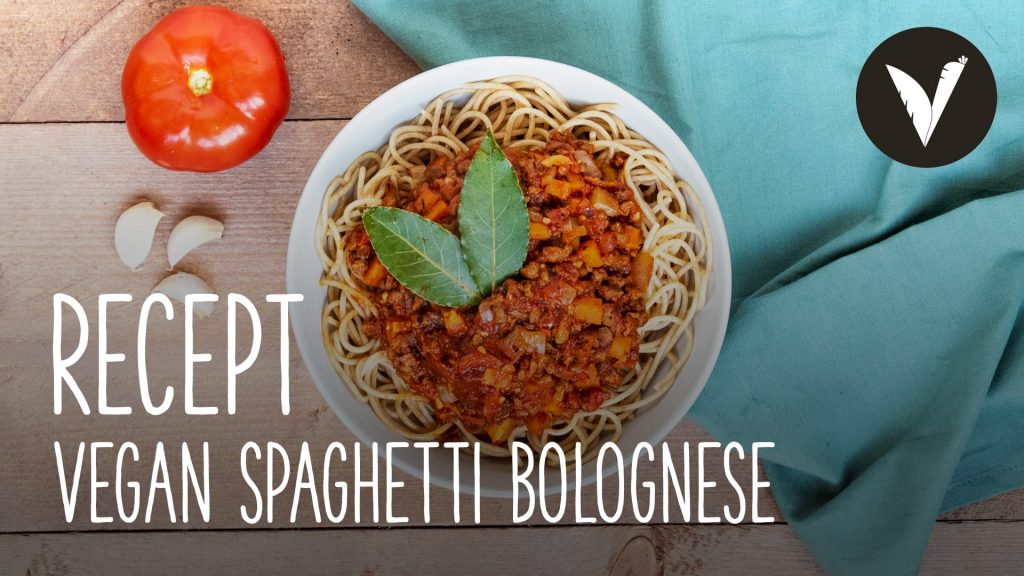 Video Vegan spaghetti bolognese