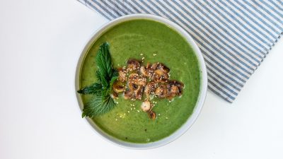 vegan brandnetelsoep recept